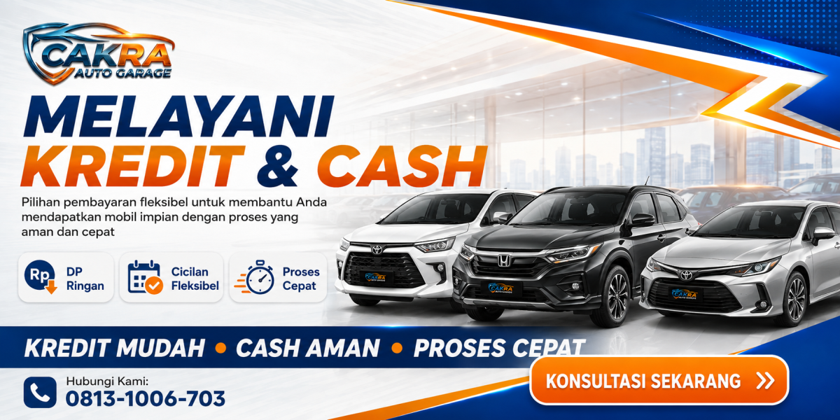 Melayani Cash dan Kredit